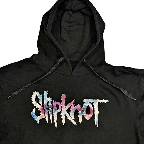Slipknot Hoodie Eye Band Logo Official Unisex Black Pullover