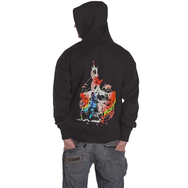 Slipknot Hoodie Death Band Logo Official Unisex Black Pullover