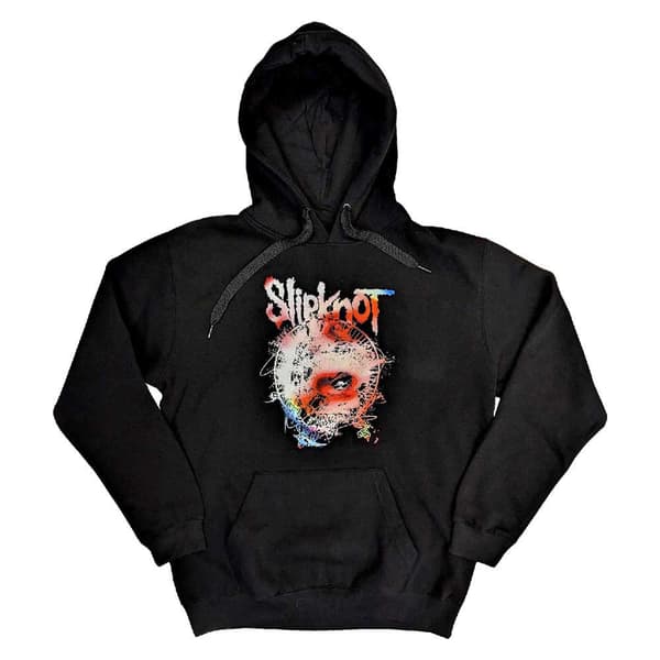 Slipknot Hoodie Death Band Logo Official Unisex Black Pullover