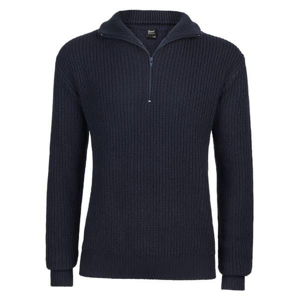 Brandit Sweater Marine Troyer Blå 5XL Mand