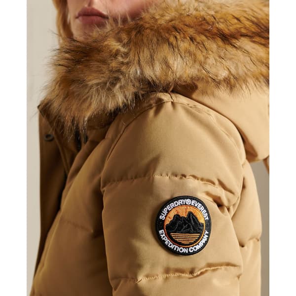 Superdry Bomberjacka Everest Beige M Kvinna
