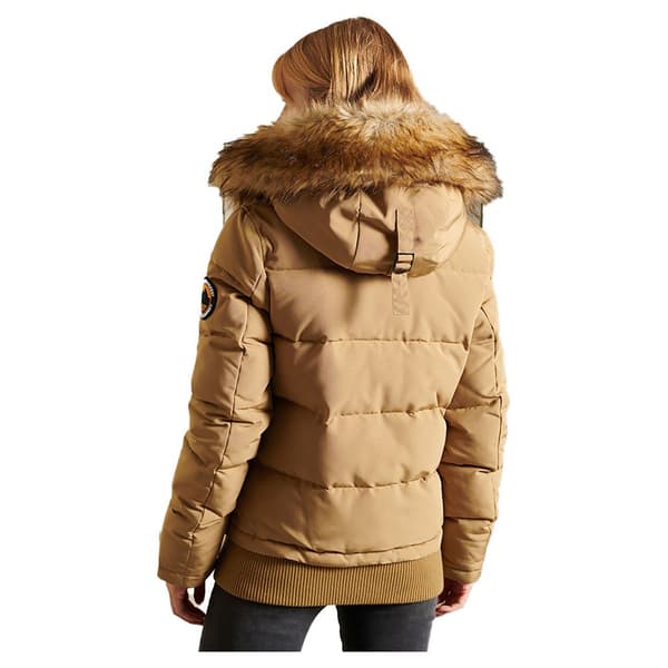Superdry Bomberjacka Everest Beige M Kvinna
