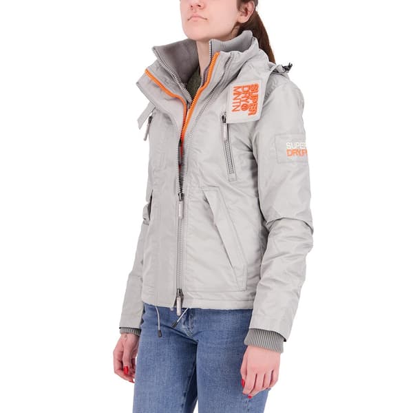 Superdry Jacka Mountain Windcheater Grå S Kvinna