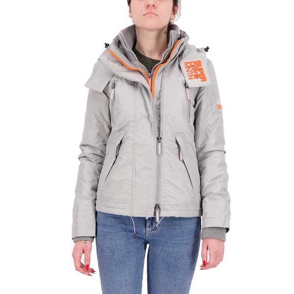 Superdry Jacka Mountain Windcheater Grå S Kvinna