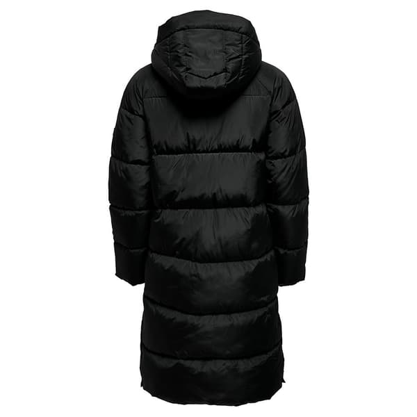 Only Frakke Amanda Long Puffer Sort M Kvinde