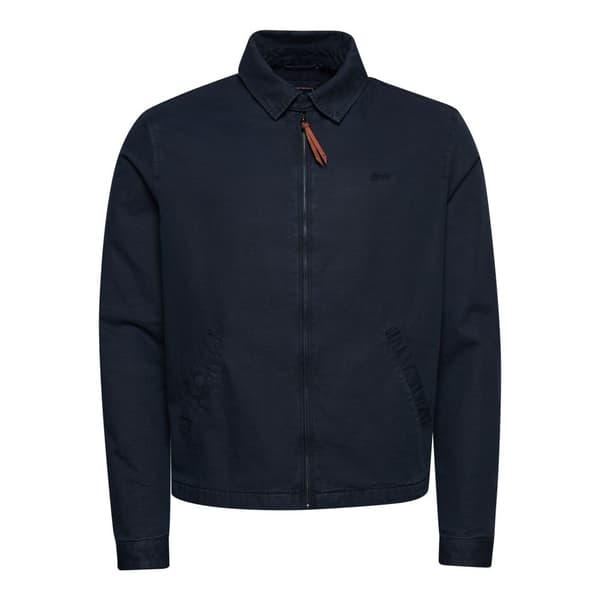 Superdry Jacka Vintage Classic Harrington Blå L Man