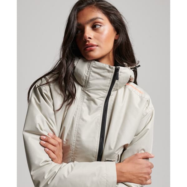 Superdry Jacka Code Windcheater Grå L Kvinna