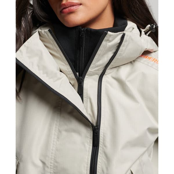 Superdry Jacka Code Windcheater Grå L Kvinna