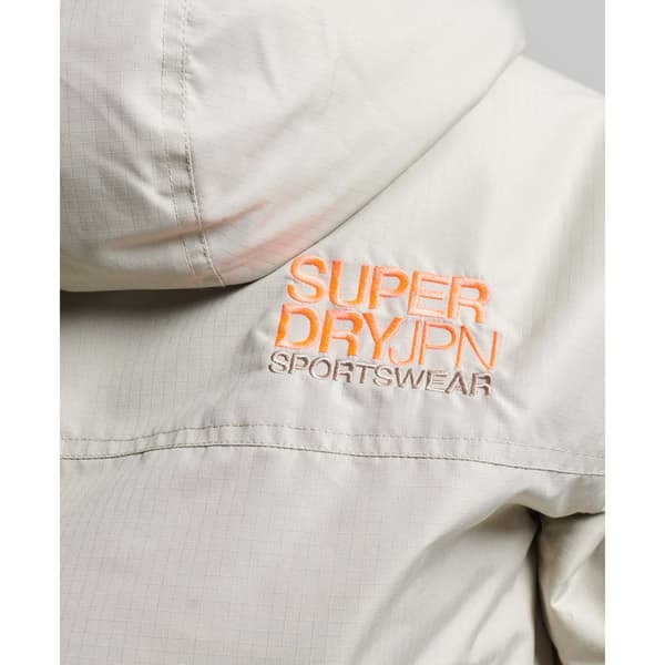 Superdry Jacka Code Windcheater Grå L Kvinna