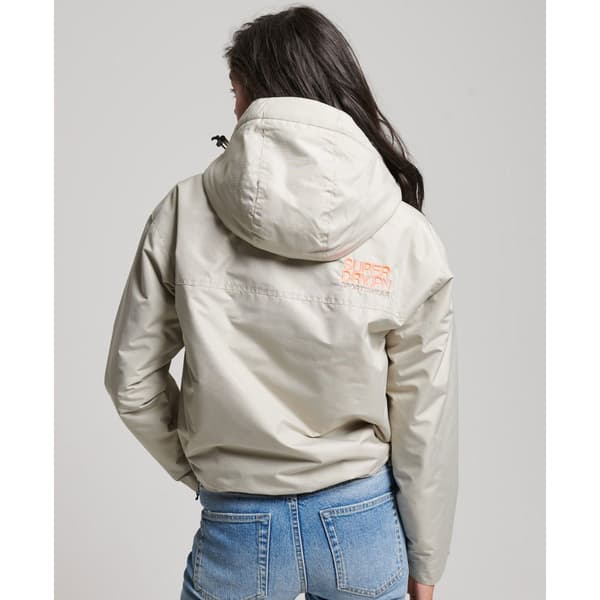 Superdry Jacka Code Windcheater Grå L Kvinna