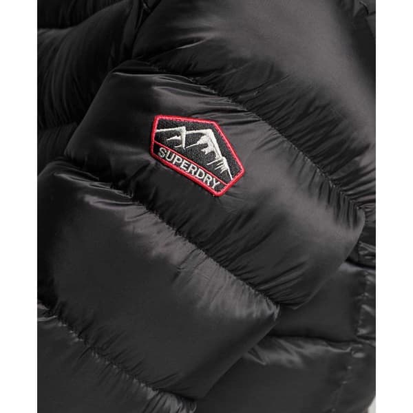Superdry Vadderad Jacka Fuji Svart S Kvinna