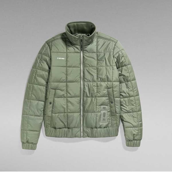 G-star Jacka Meefic Sqr Quilted Grönt M Man