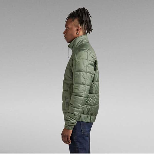 G-star Jacka Meefic Sqr Quilted Grönt M Man