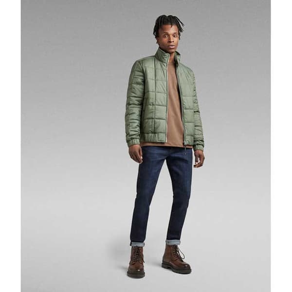 G-star Jacka Meefic Sqr Quilted Grönt M Man