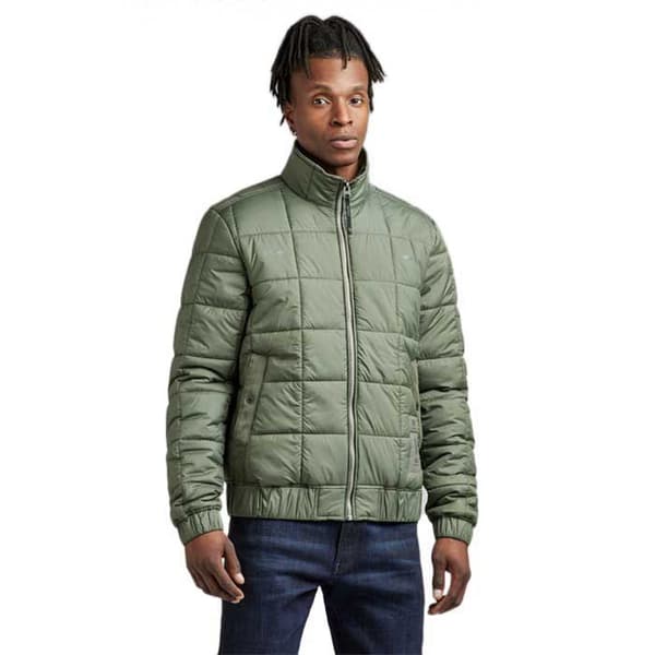 G-star Jacka Meefic Sqr Quilted Grönt M Man