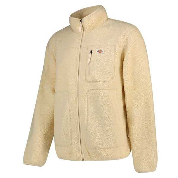 Dickies Full Dragkedja Fleece Mount Hope Beige L Man