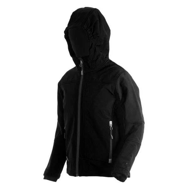 Cmp Jakke Fix Hood 3a00094 Sort 12 Years Dreng