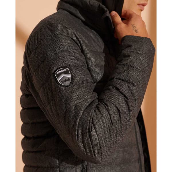 Superdry Jacka Fuji Grå S Man