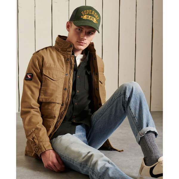 Superdry Jacka M65 Borg Beige M Man