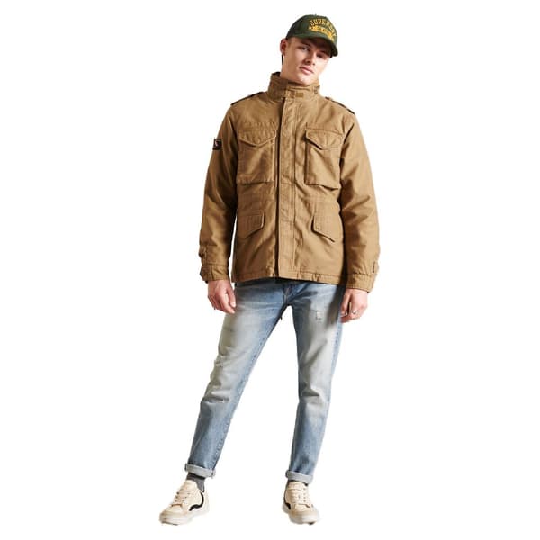 Superdry Jacka M65 Borg Beige M Man