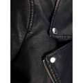 Miniatyrbillede 6 af 7: Jack & Jones Læderjakke Gail Faux Biker Sort XL Kvinde
