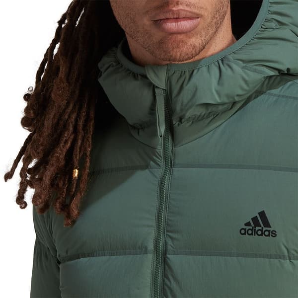 Adidas Sportswear Jakke Helionic Stretch Down Grøn S Mand