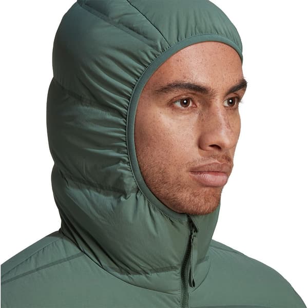Adidas Sportswear Jakke Helionic Stretch Down Grøn S Mand