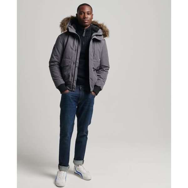 Superdry Bomberjacka Everest Grå L Man