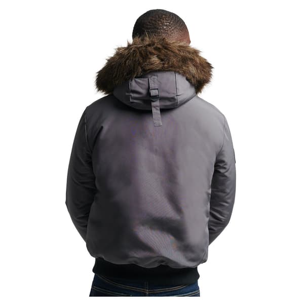 Superdry Bomberjacka Everest Grå L Man