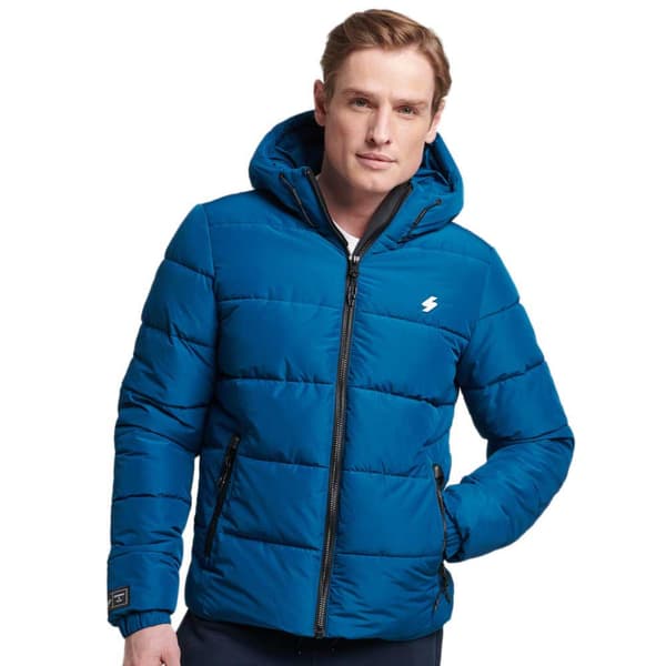 Superdry Takki Sports Sininen 2XL Mies