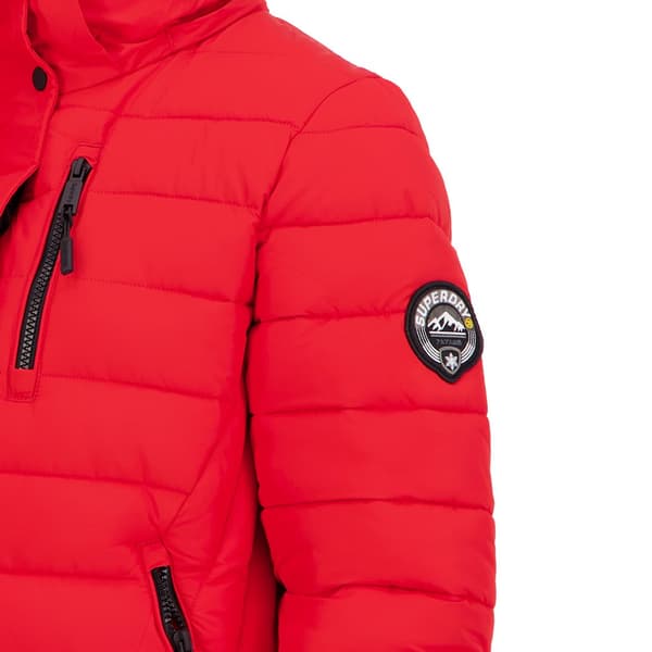Superdry Jacka Super Fuji Röd S Kvinna