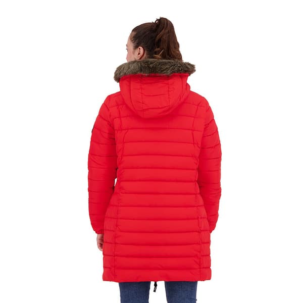 Superdry Jacka Super Fuji Röd S Kvinna