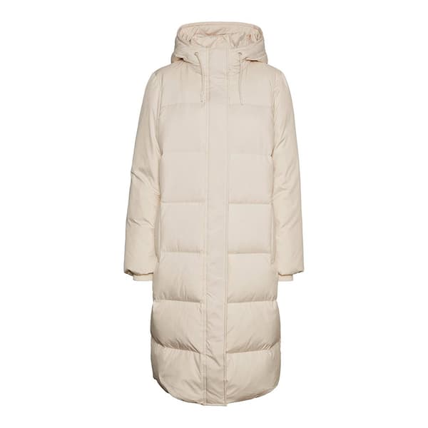 Vero Moda Lång Jacka Erica Holly Vit M Kvinna