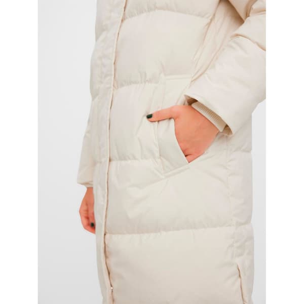 Vero Moda Lång Jacka Erica Holly Vit M Kvinna
