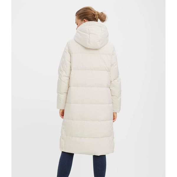 Vero Moda Lång Jacka Erica Holly Vit M Kvinna