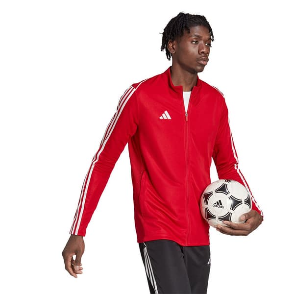 Adidas Jakke Tiro23 L Tr Rød M / Regular Mand