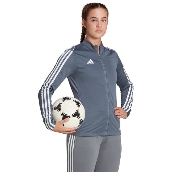 Adidas Takki Tiro23l Harmaa M / Regular Nainen
