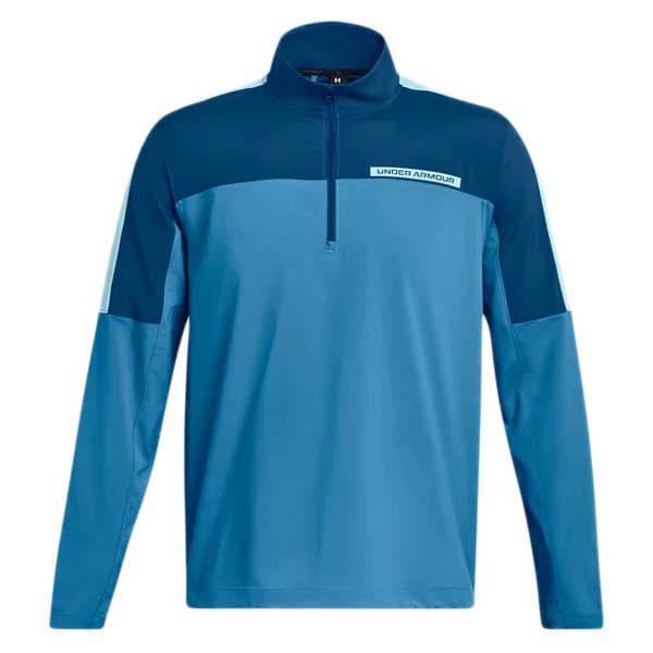 Under Armour Golf Vindjacka Half Zip Jacka Storm Windstrike Blå M