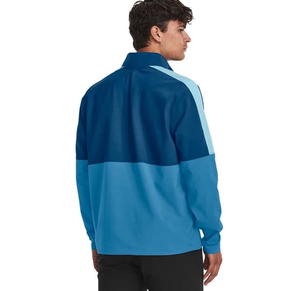 Under Armour Golf Vindjacka Half Zip Jacka Storm Windstrike Blå M