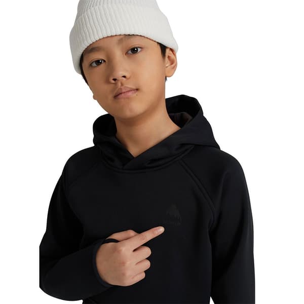 Burton Hætte Fleece Til Børn Crown Weatherproof Sort 7-8 Years