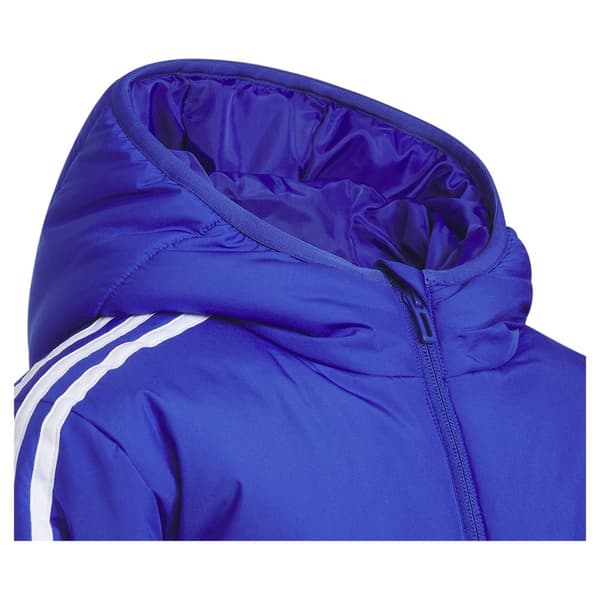 Adidas Jakke 3 Stripes Pad Blå 7-8 Years