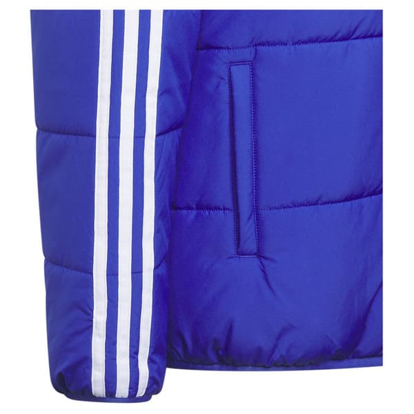 Adidas Jakke 3 Stripes Pad Blå 7-8 Years