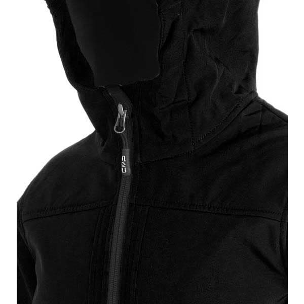 Cmp Jakke Fix Hood 3a00094 Sort 4 Years Dreng