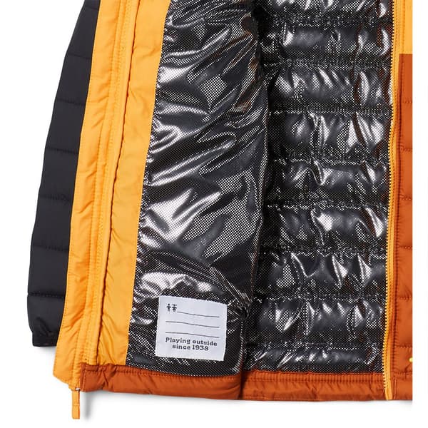 Columbia Ungdomsjakke Powder Lite™ Gul 12-13 Years Dreng
