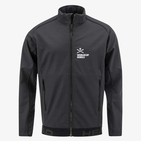 Head Jakke Race Sort L Mand