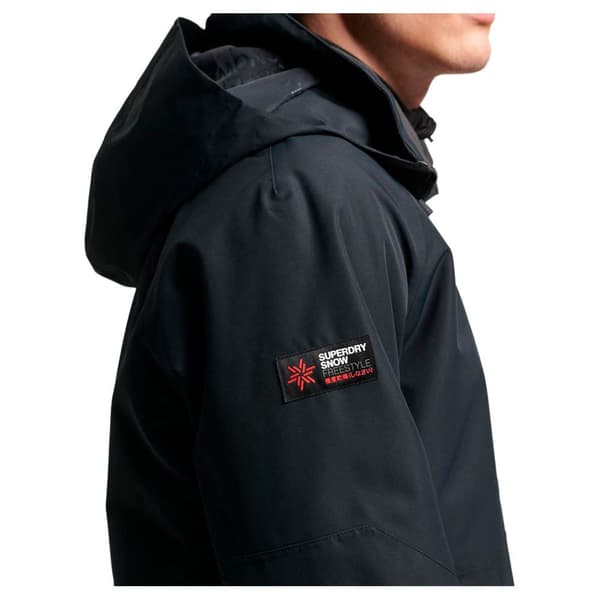 Superdry Jacka Ski Freestyle Core Svart XL Man