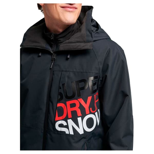 Superdry Jacka Ski Freestyle Core Svart XL Man