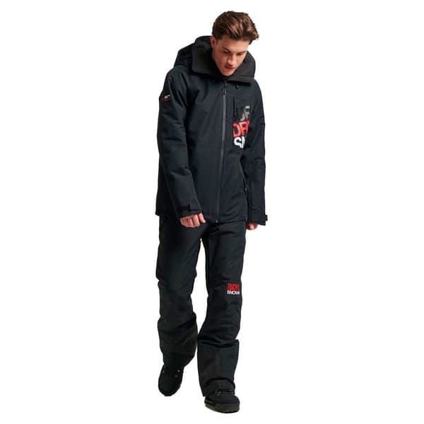 Superdry Jacka Ski Freestyle Core Svart XL Man