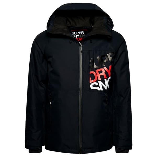 Superdry Jacka Ski Freestyle Core Svart XL Man