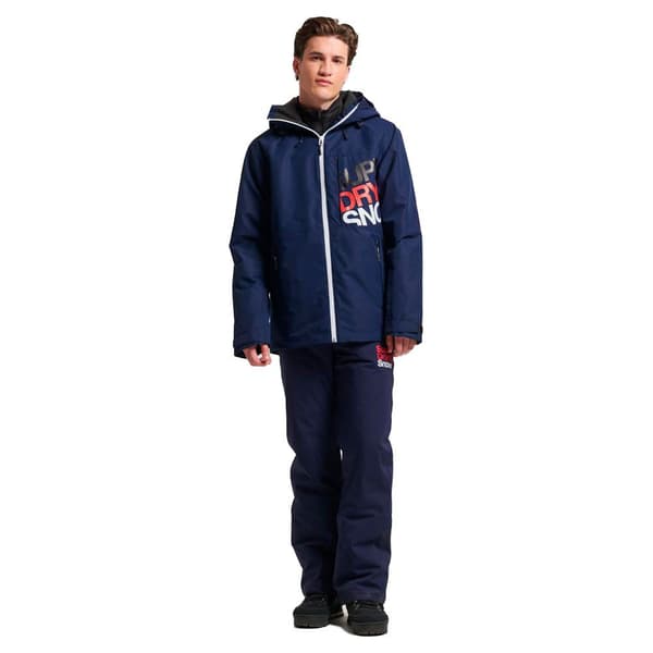 Superdry Jacka Ski Freestyle Core Blå M Man
